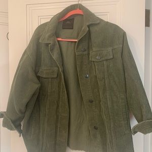 Zara Oversized Courduroy Jacket